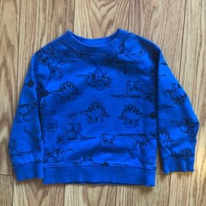 2/$12 Carters Dino sweatshirt- size 2T- like new